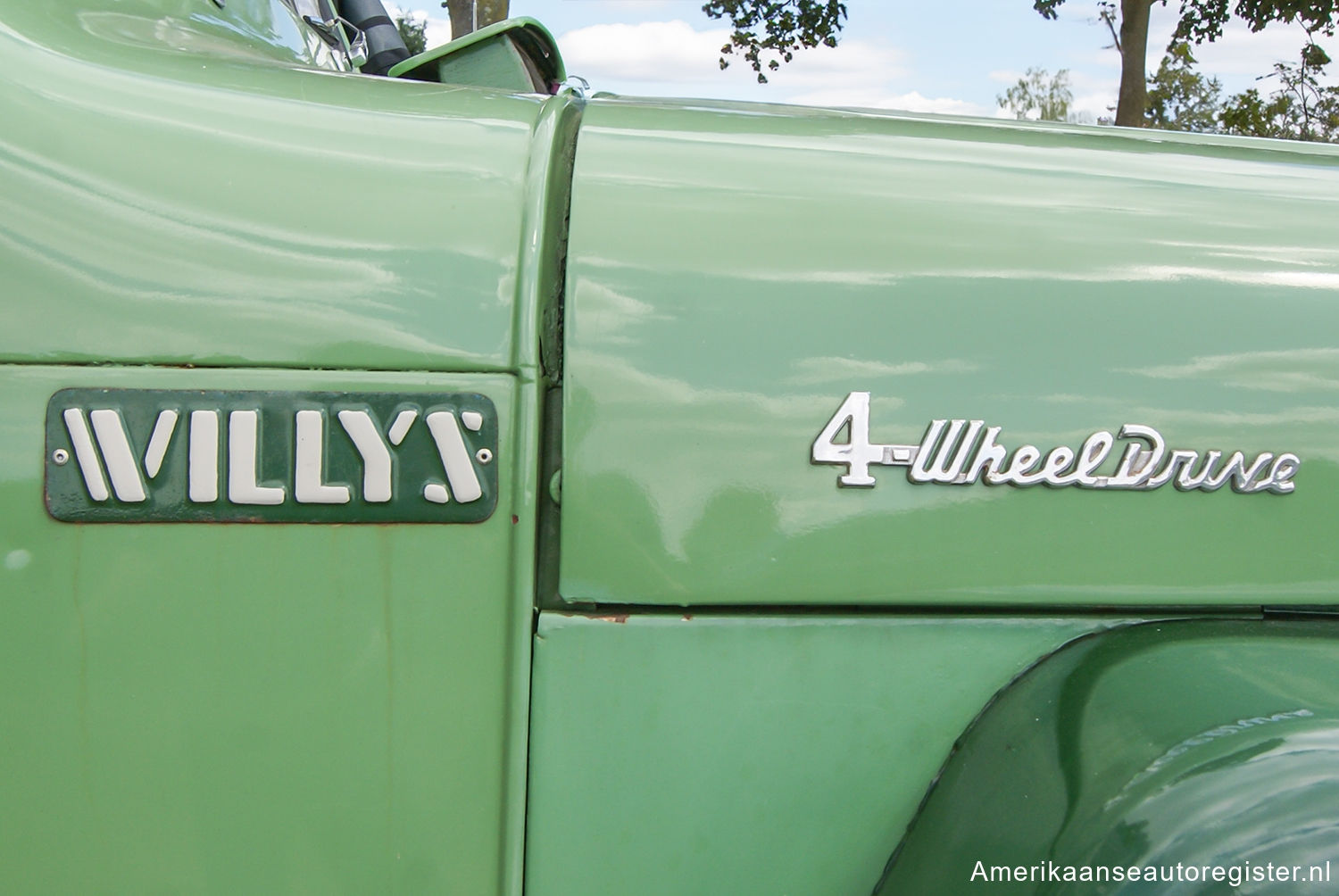 Jeep Willys Truck uit 1953